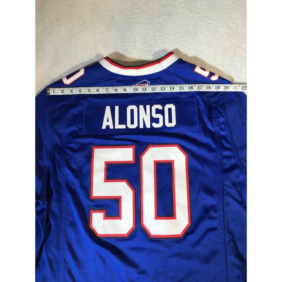Nike Men's NFL Blue Buffalo Bills Kiko Alonso #50 Jersey - Picture 6 of 8